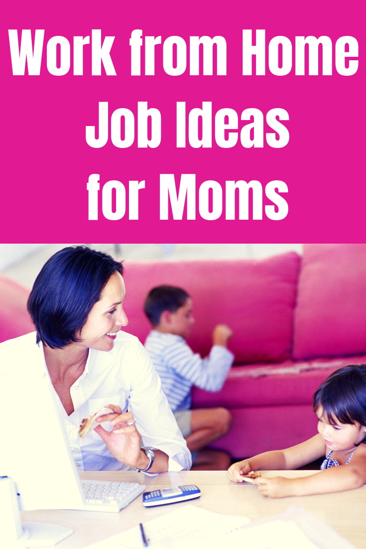 Have you considered working from home? Here are a few ideas to get your creative juices flowing. #workfromhomejobideas #wahm #sahm