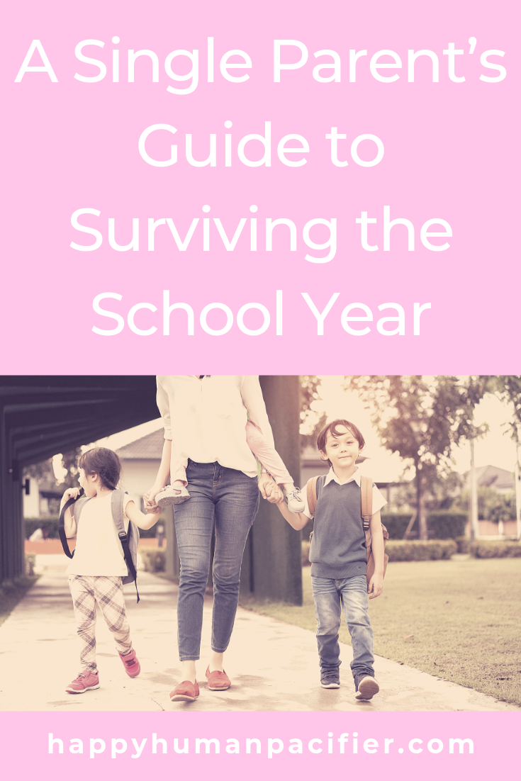 Being a single Mom or Dad isn’t easy. Here are a few things you can do to make the school year go more smoothly.  Guest Post by Brenda Kimble. #singleparenting #survivingtheschoolyear #guestpost