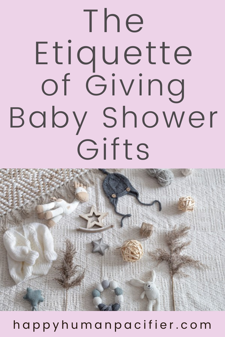 The Etiquette of Giving Baby Shower Gifts | Baby Shower Gifts pin