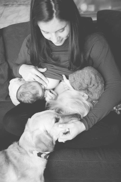 Tandem Breastfeeding Pictures Kelly Urban happyhumanpacifier.com