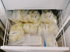 Frozen Breast Milk happyhumanpacifier.com