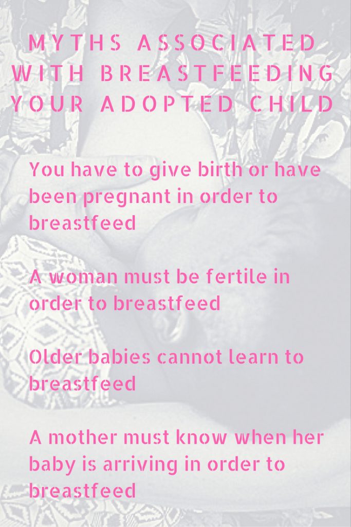 Myths associated with Breastfeeding your Adopted Child happyhumanpacifier.com