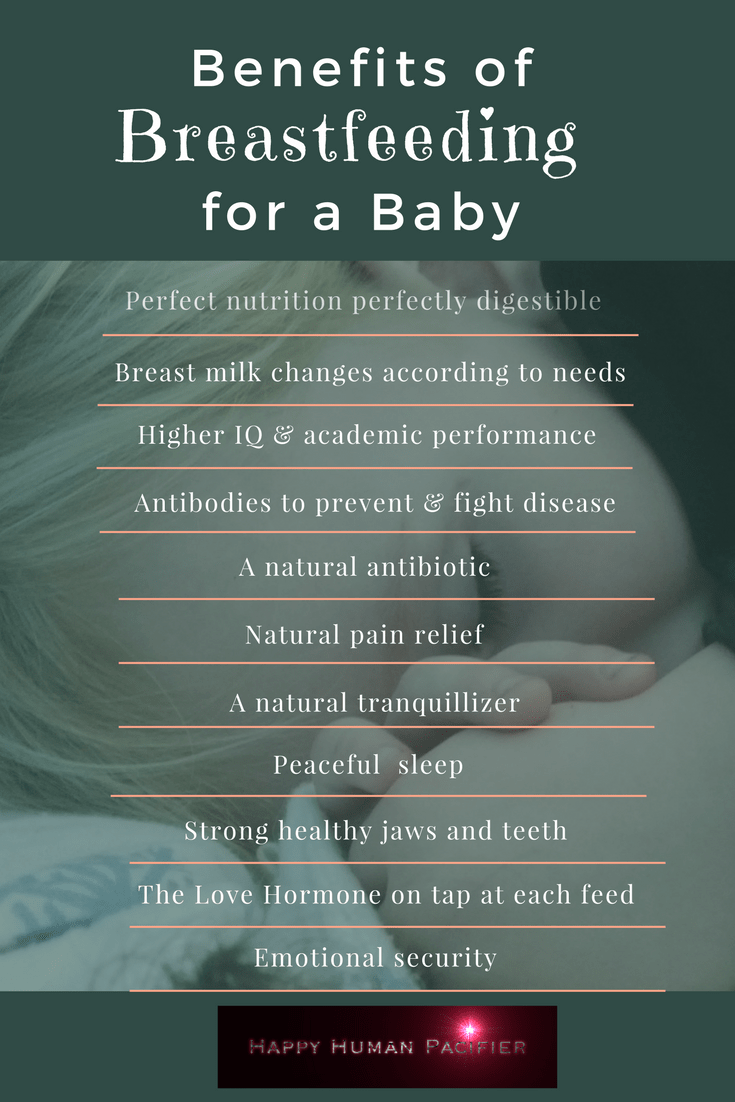 Benefits of Breastfeeding for a Baby