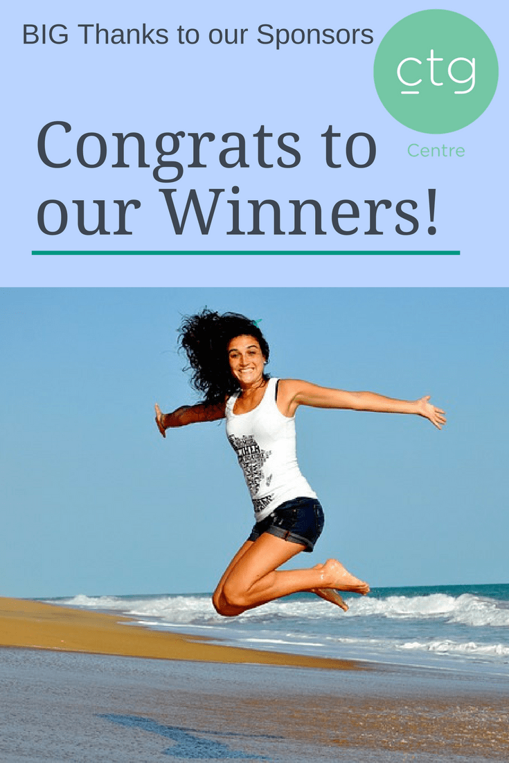 Congrats to Jill du Preez and Sally Cursons.  Thanks to our Sponsors, CTG Centre | GiveawayDay | GiveawayWinners | MyHealthPuzzle