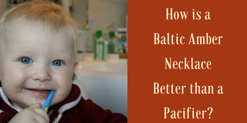 Is teething causing your baby way too much pain? A Baltic Amber Teething Necklace is a gorgeous holistic solution. #ambernecklacebabiesteething #amberteethingnecklace #balticwonder #teethingnecklace