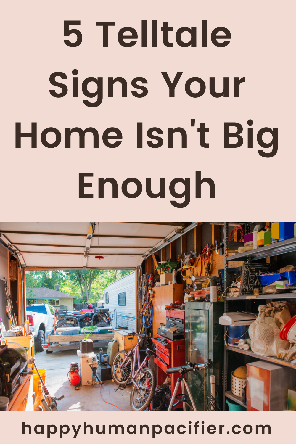 Are you feeling that your living space is limited and it may be time to move? Here are 5 telltale signs your home isn't big enough for your growing family.