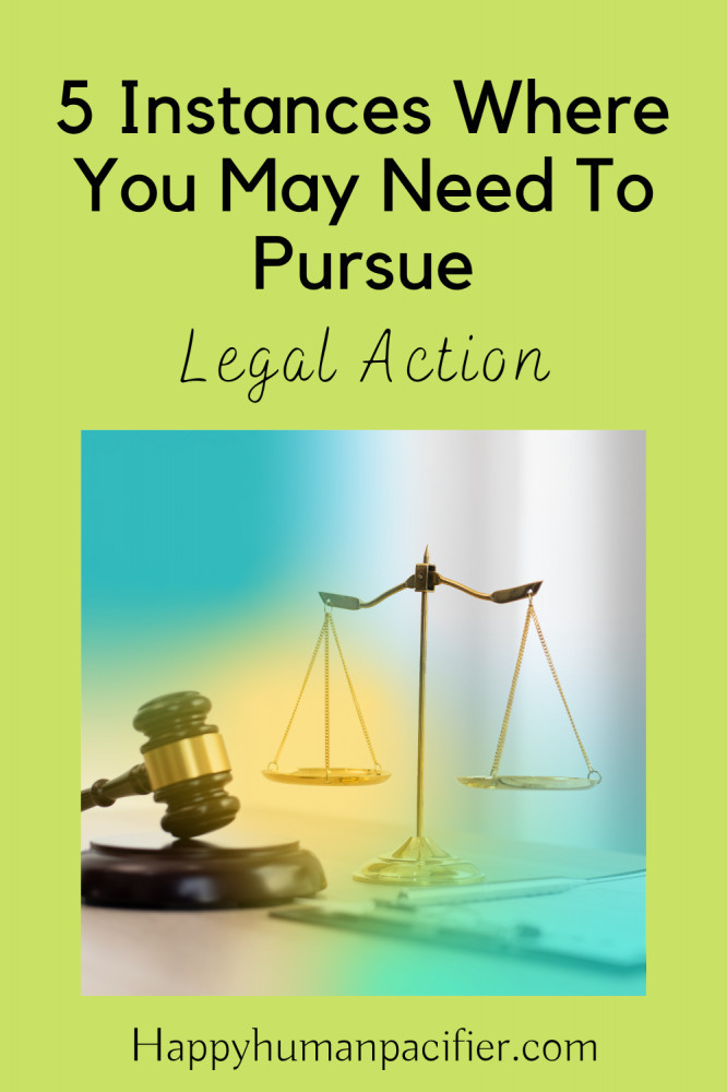 pursue legal action