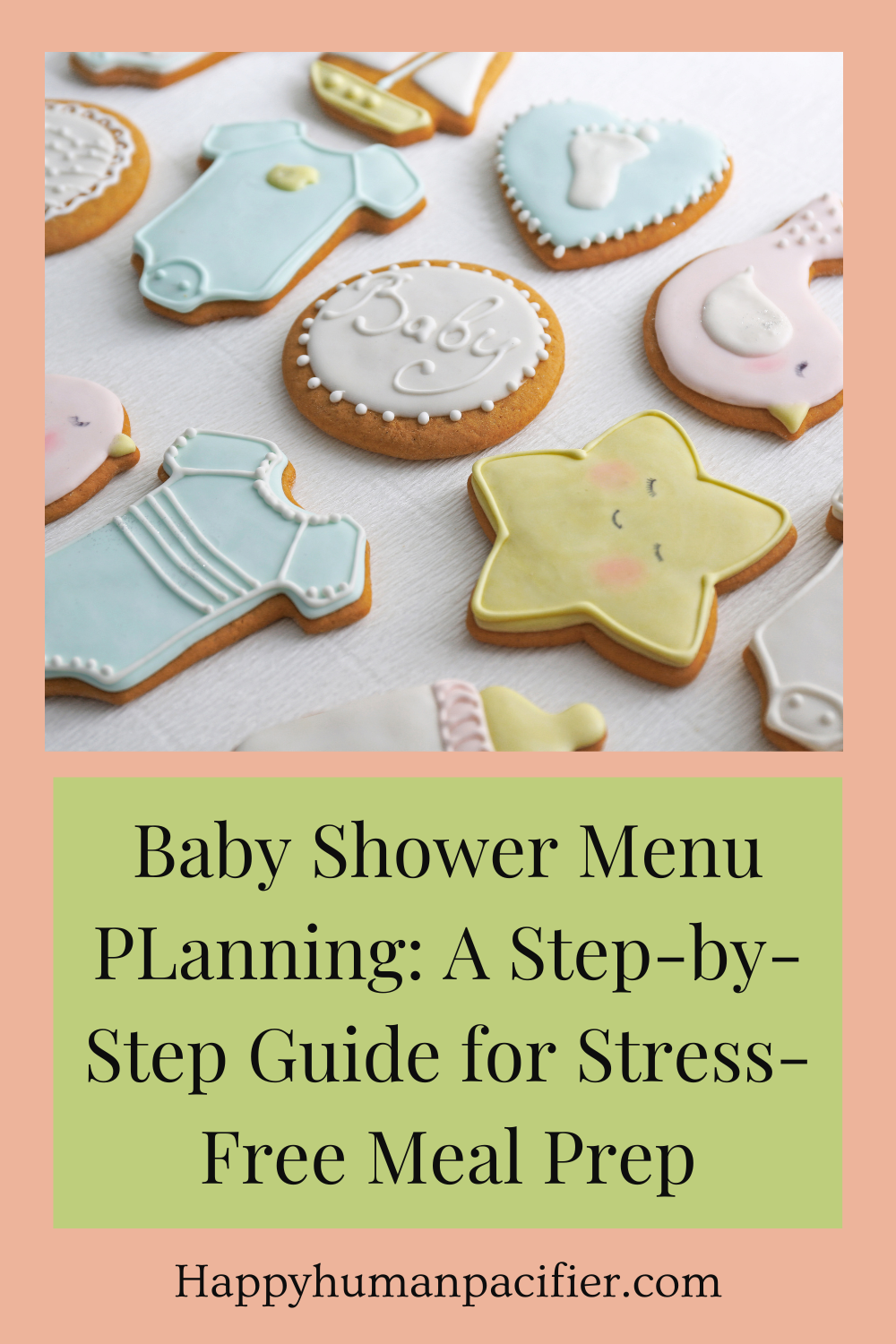 baby shower menu planning